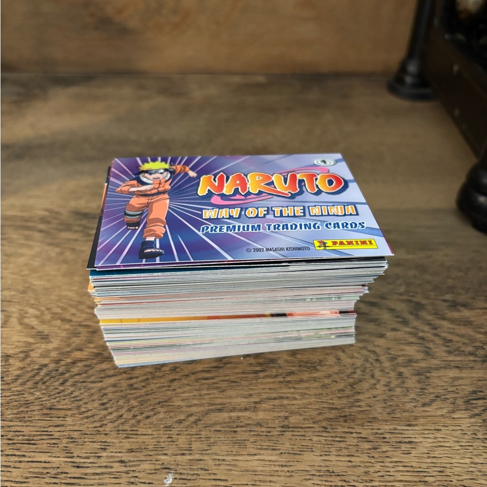 Naruto Way of the Ninja Trading Cards 128 total, 72/108 card set